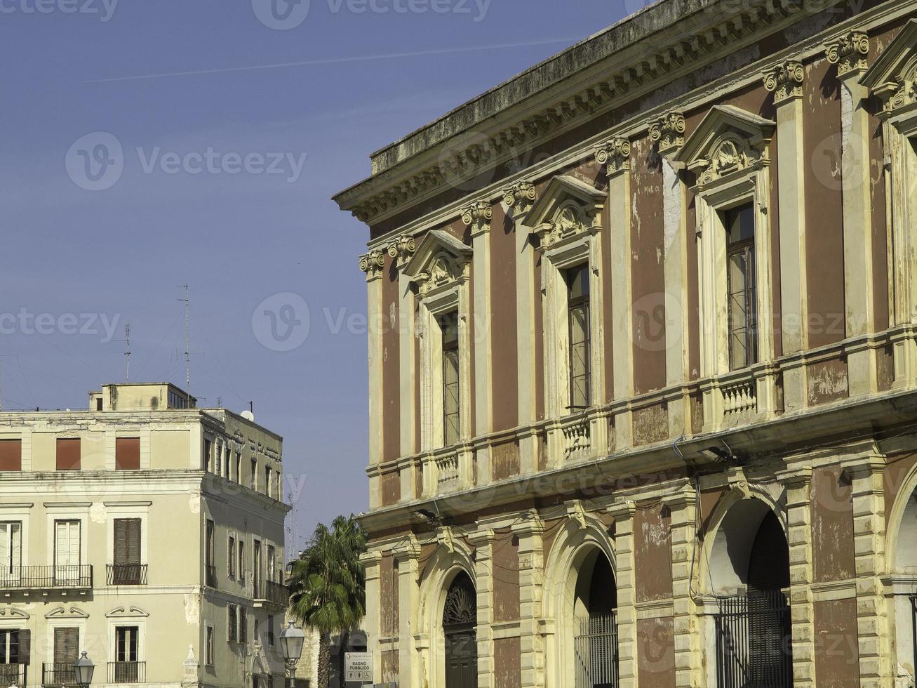 bari stad in Italië foto