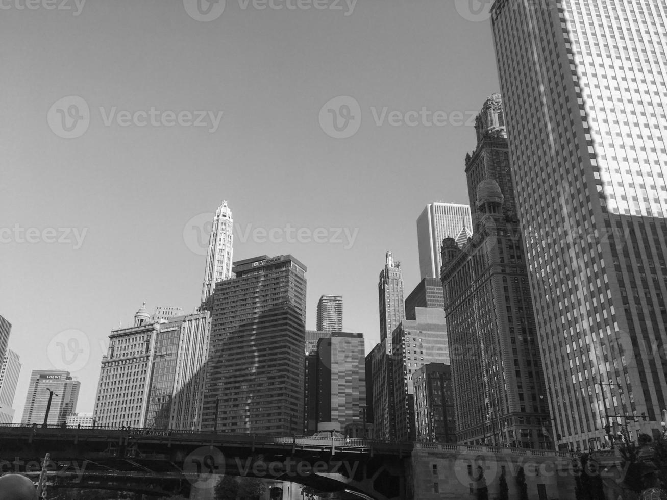 chicago stad in de Verenigde Staten van Amerika foto