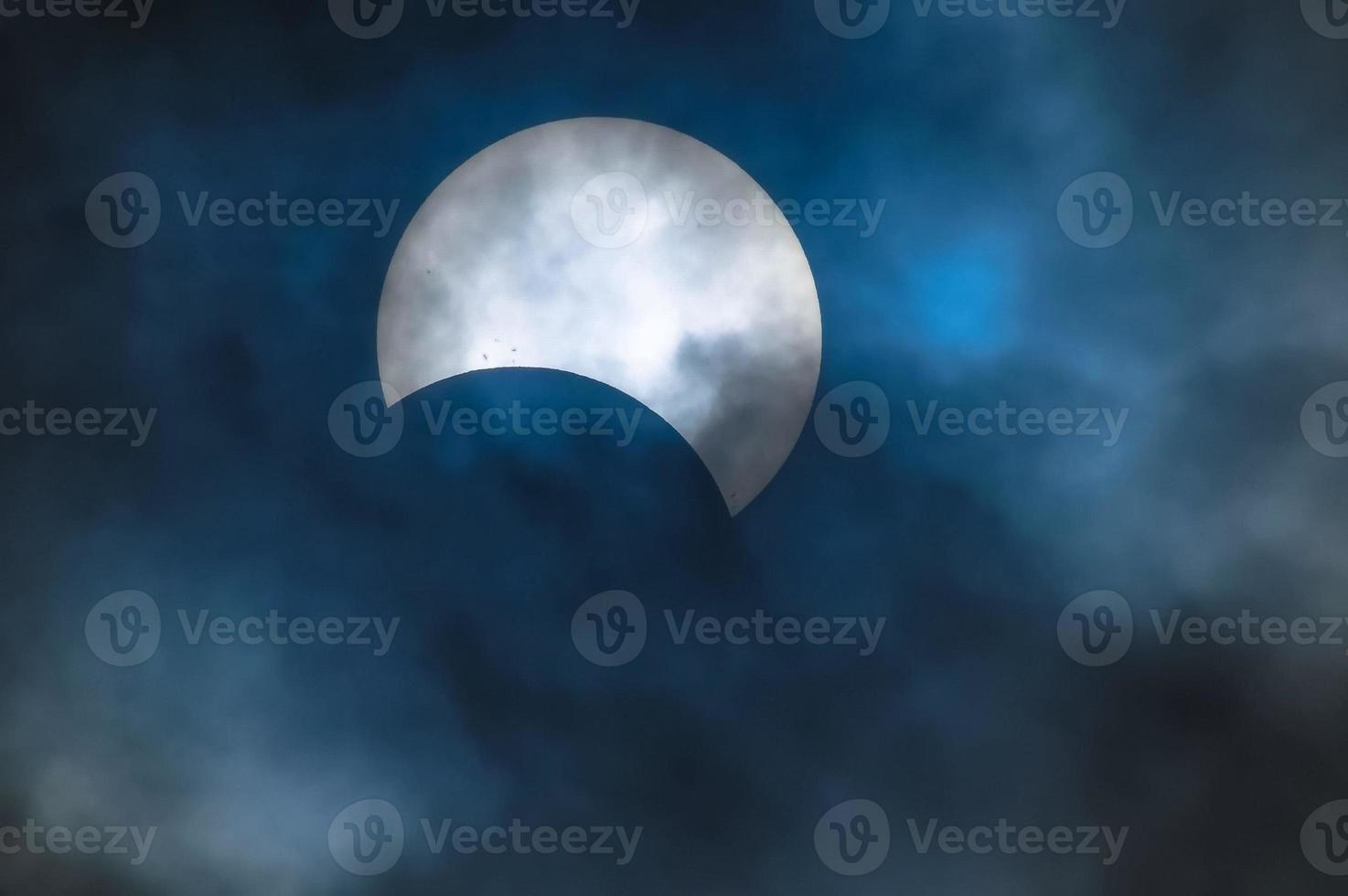 verduistering van de maan foto