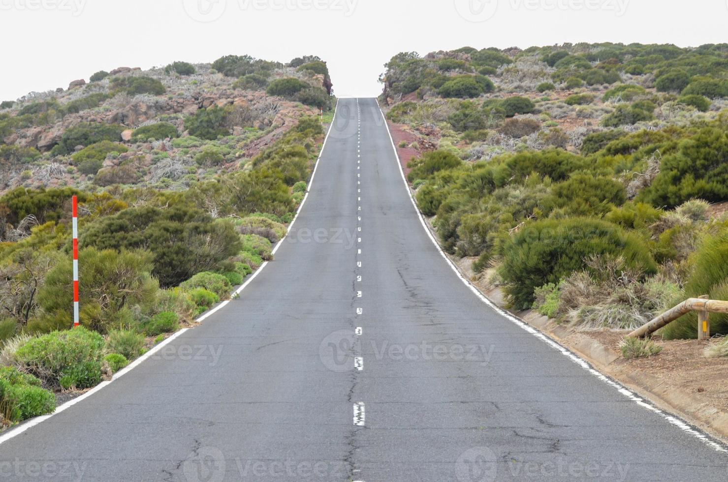 toneel- weg visie foto