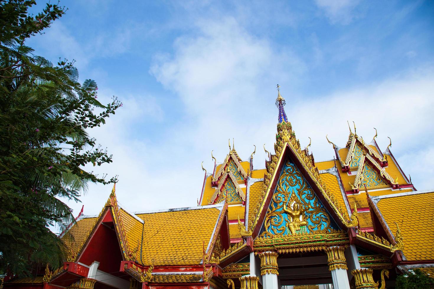 tempel in Thailand foto