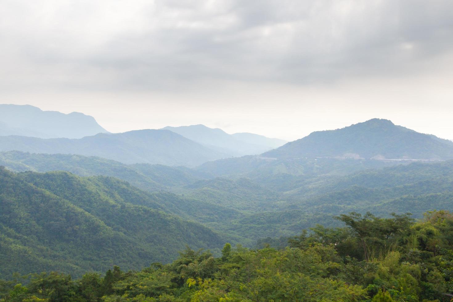 landschap in Thailand foto