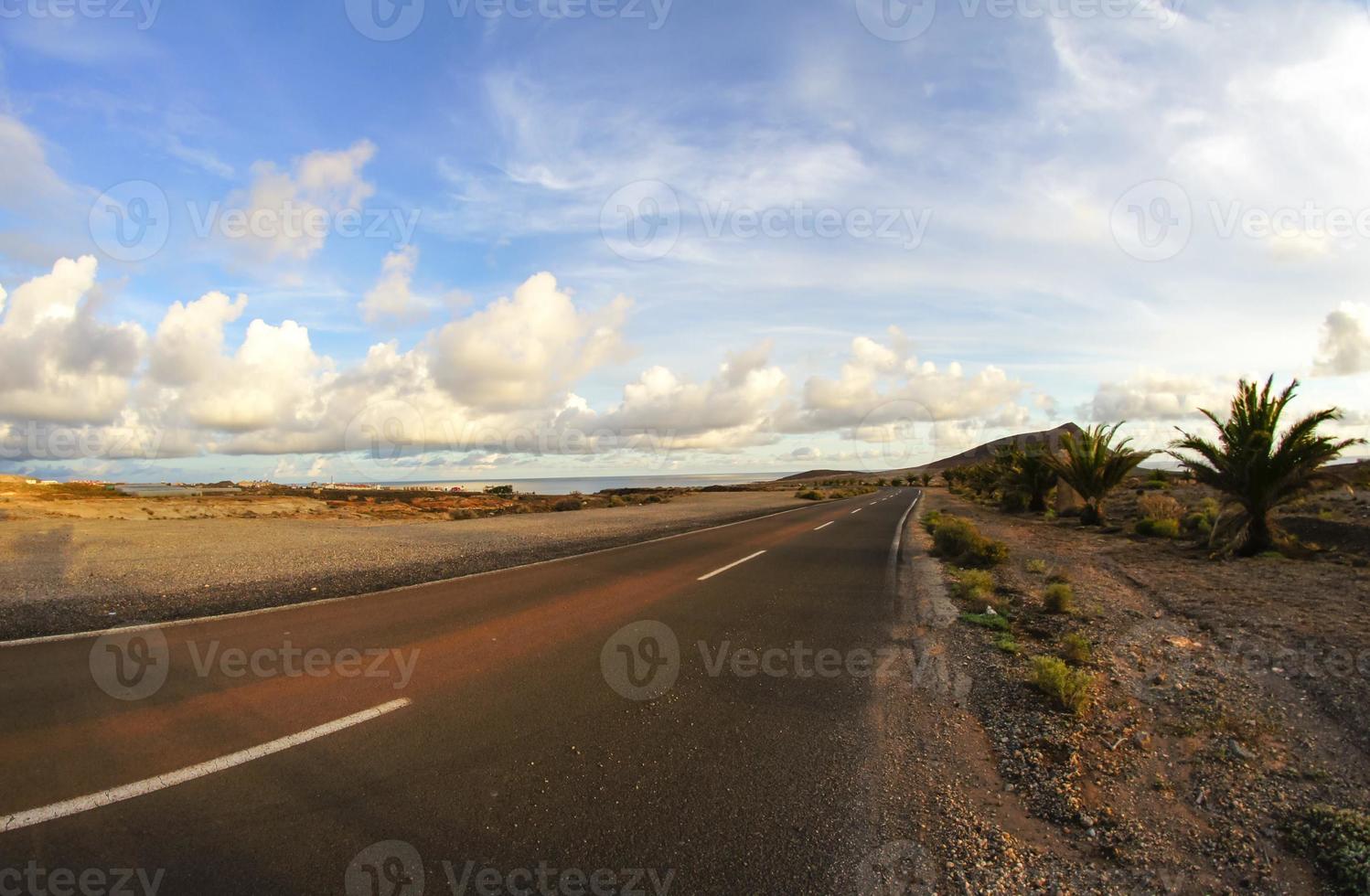 toneel- weg visie foto