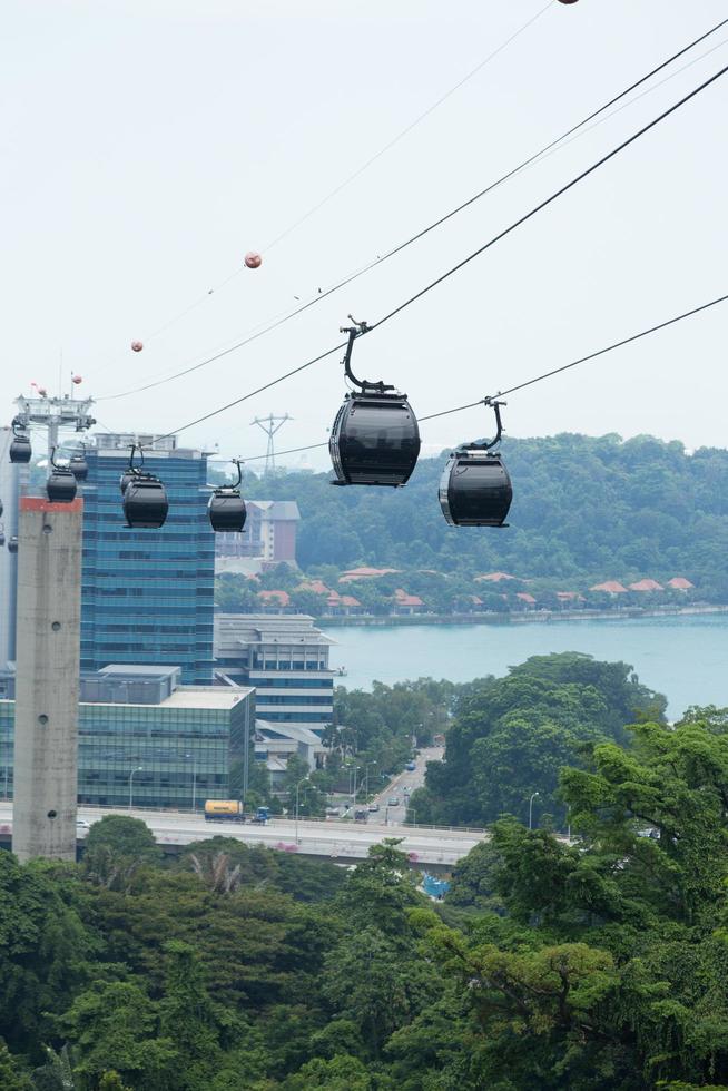 kabelbaan in singapore foto