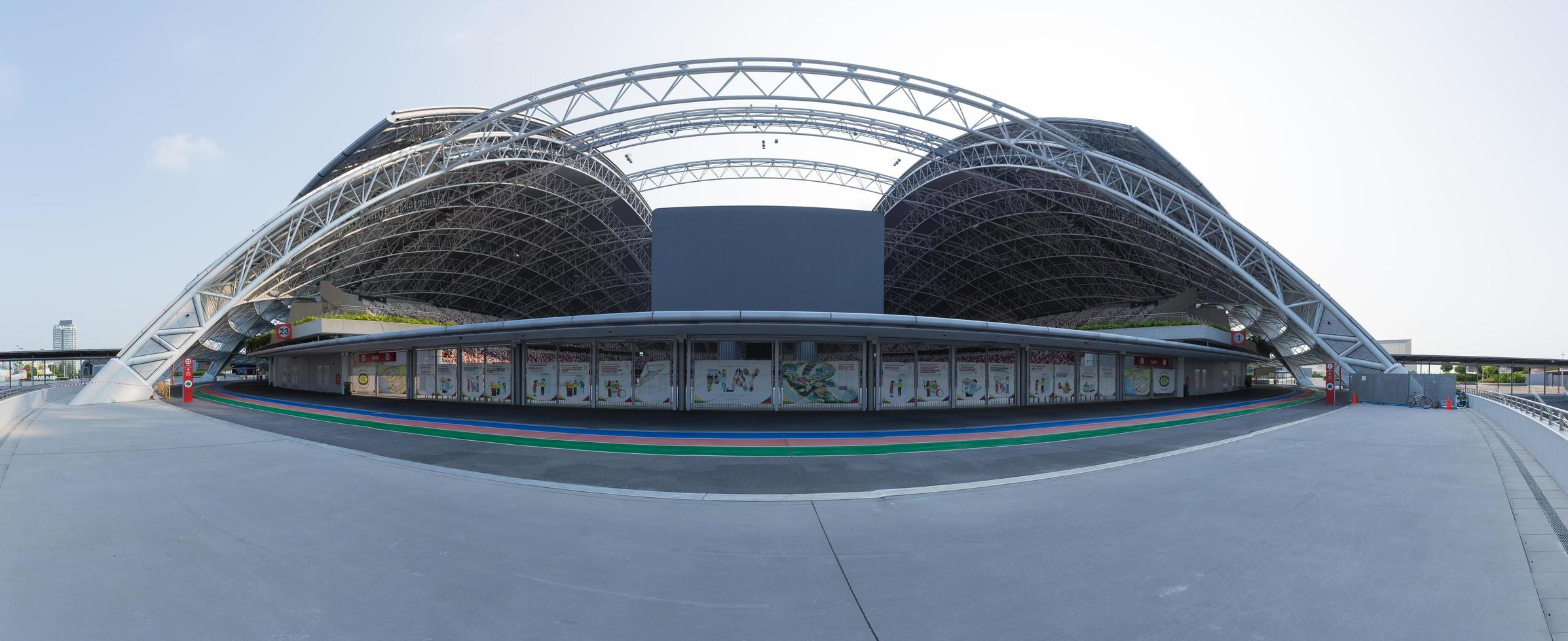 het nationale stadion, singapore foto