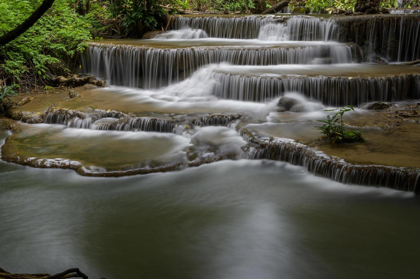 watervallen in Thailand foto