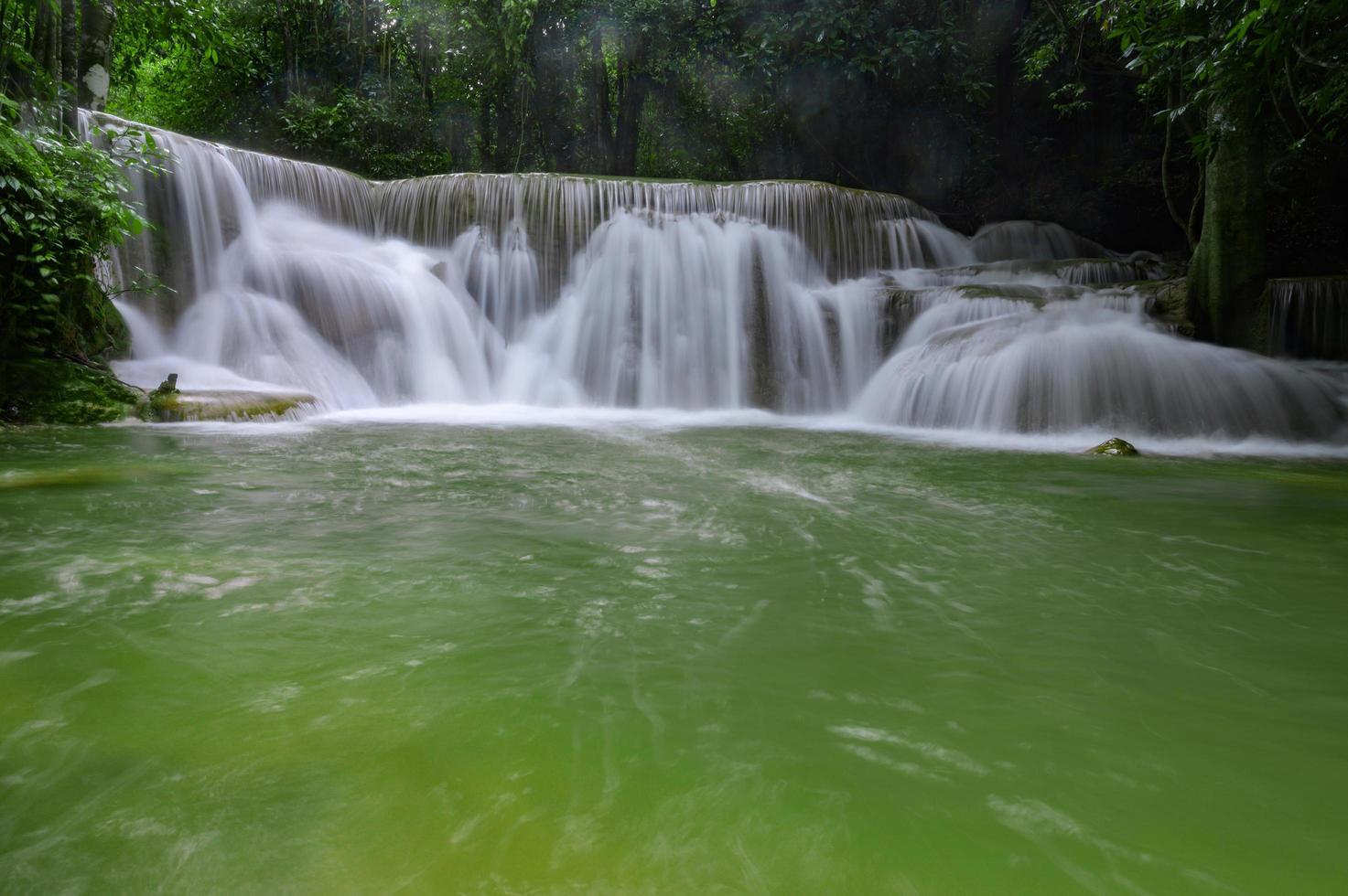 watervallen in Thailand foto