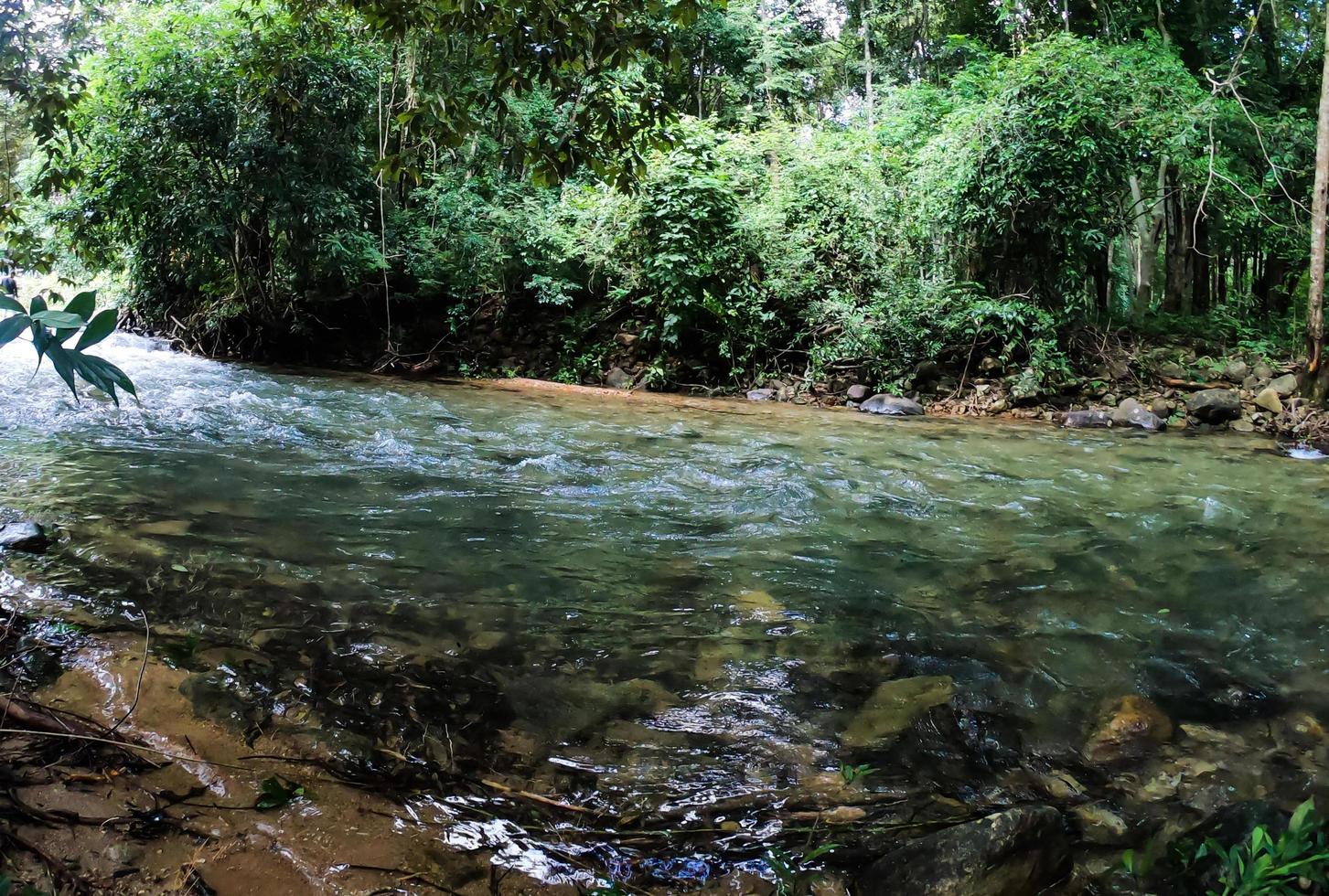 watervallen in Thailand foto