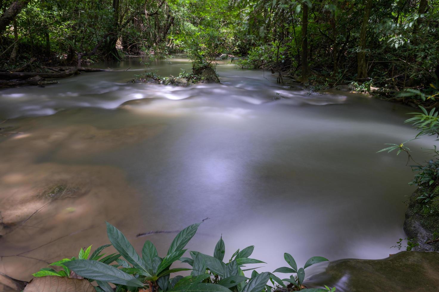 watervallen in Thailand foto