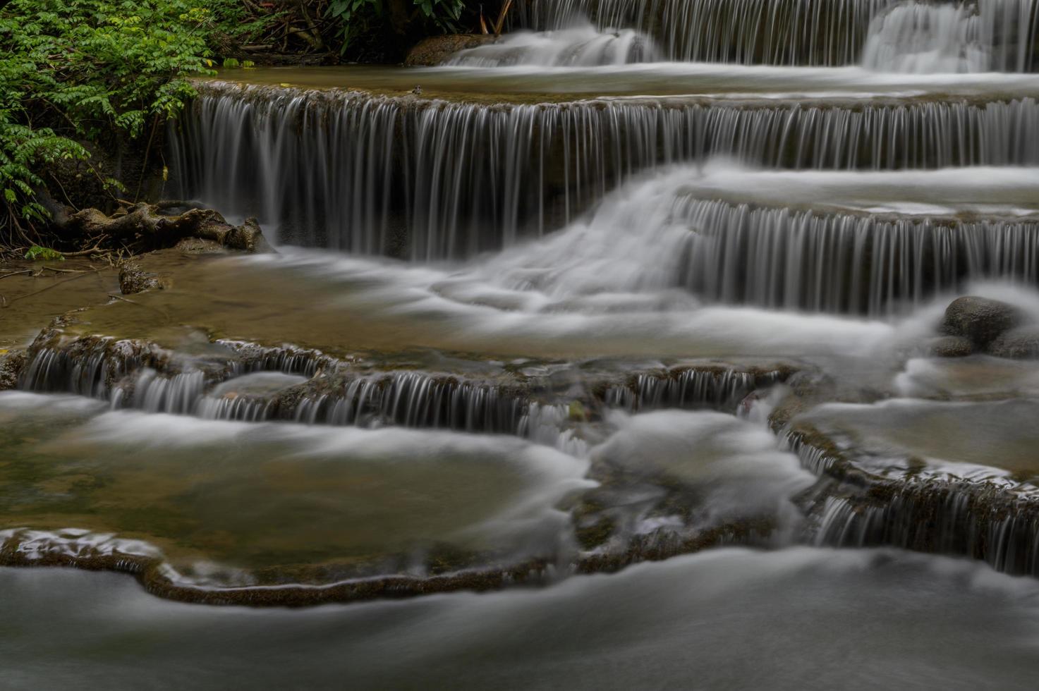 watervallen in Thailand foto