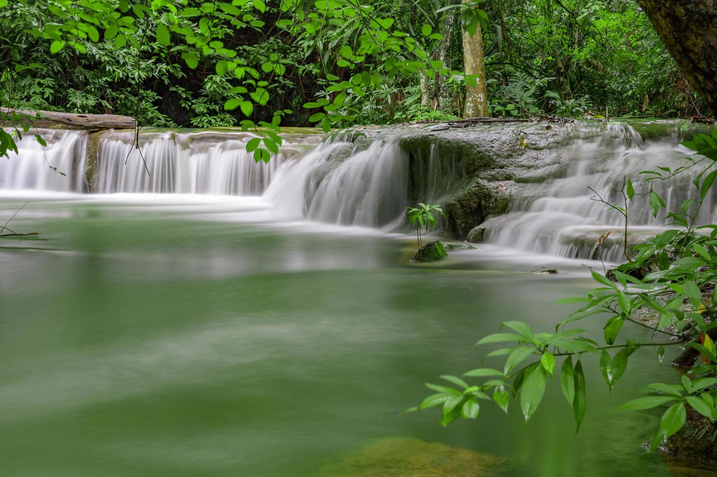 watervallen in Thailand foto