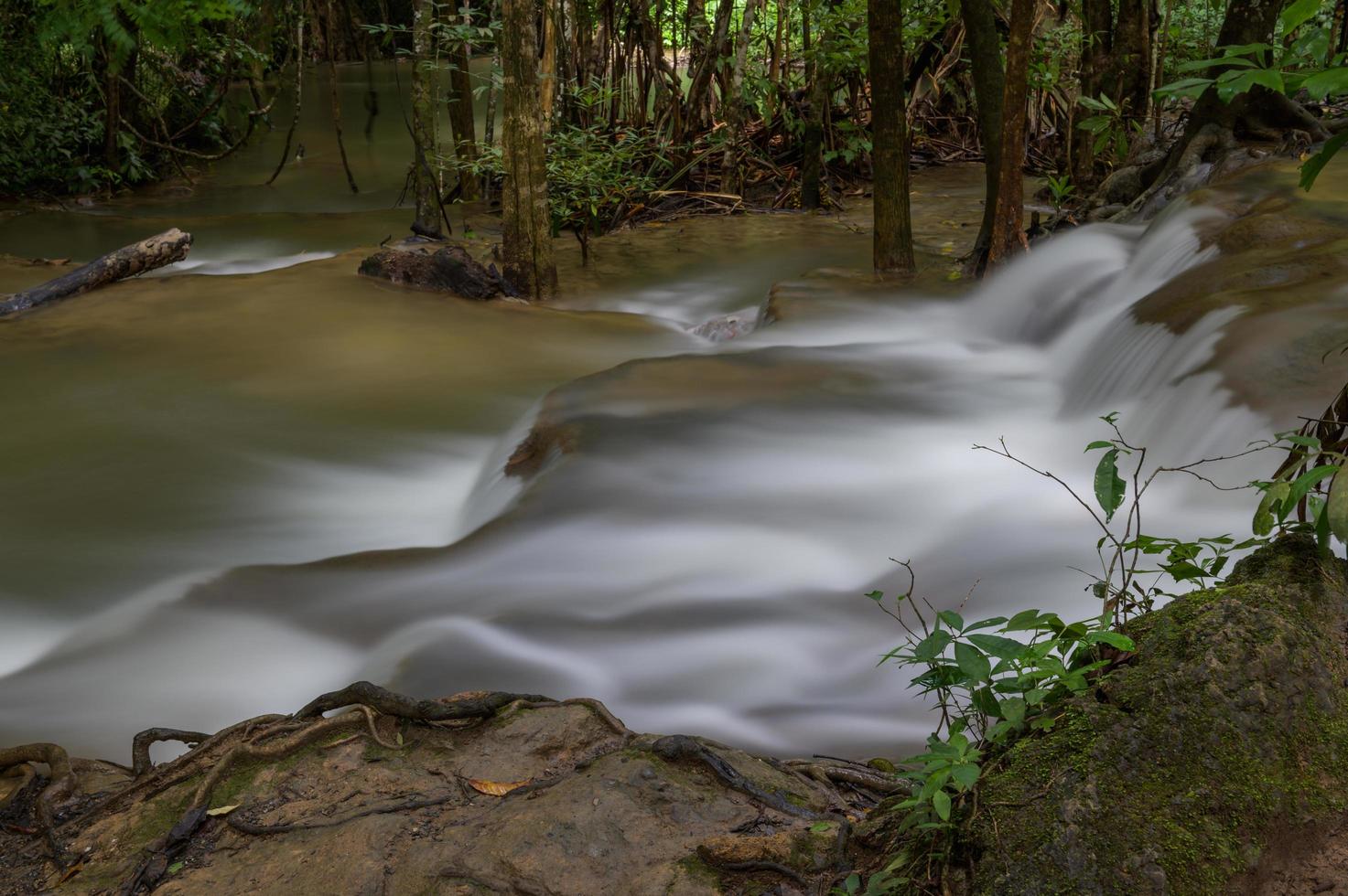 watervallen in Thailand foto