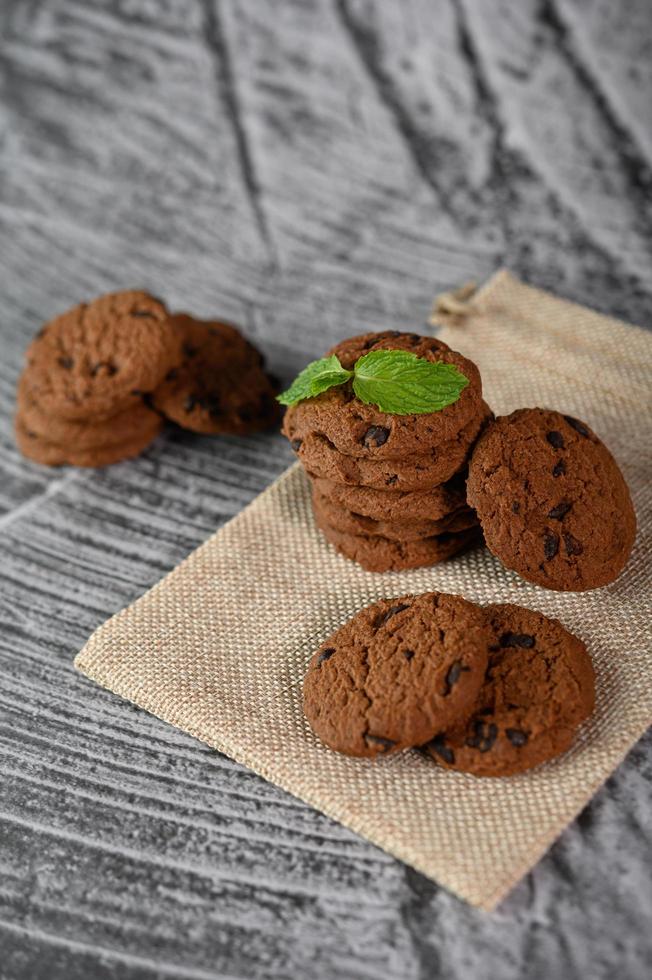 koekjes op een doek foto