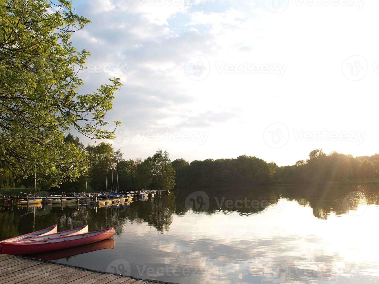 klein meer in Duitsland foto