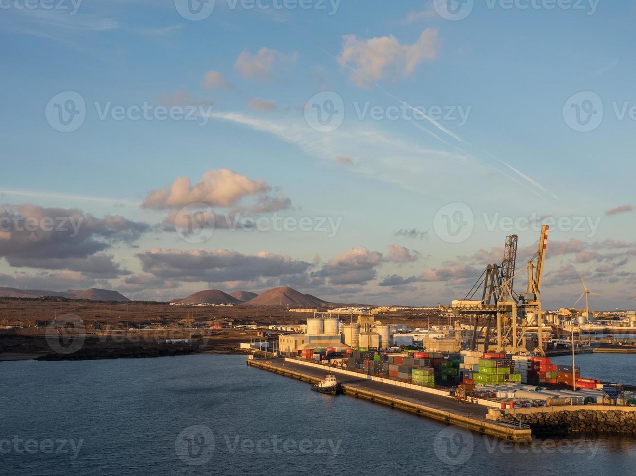 lanazoote eiland in Spanje foto