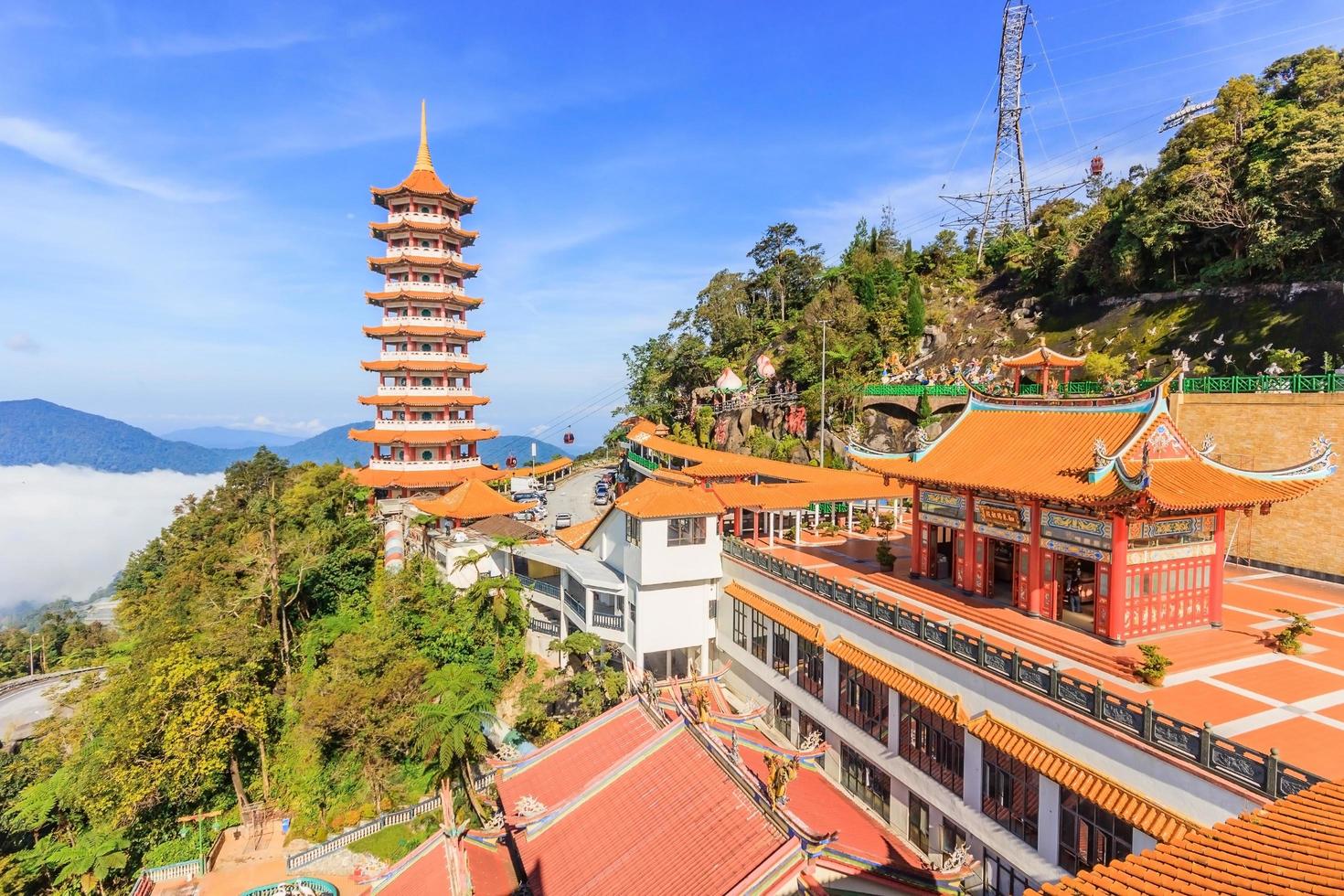 Chin Swee Temple, nabij Kuala Lumpur, Maleisië foto