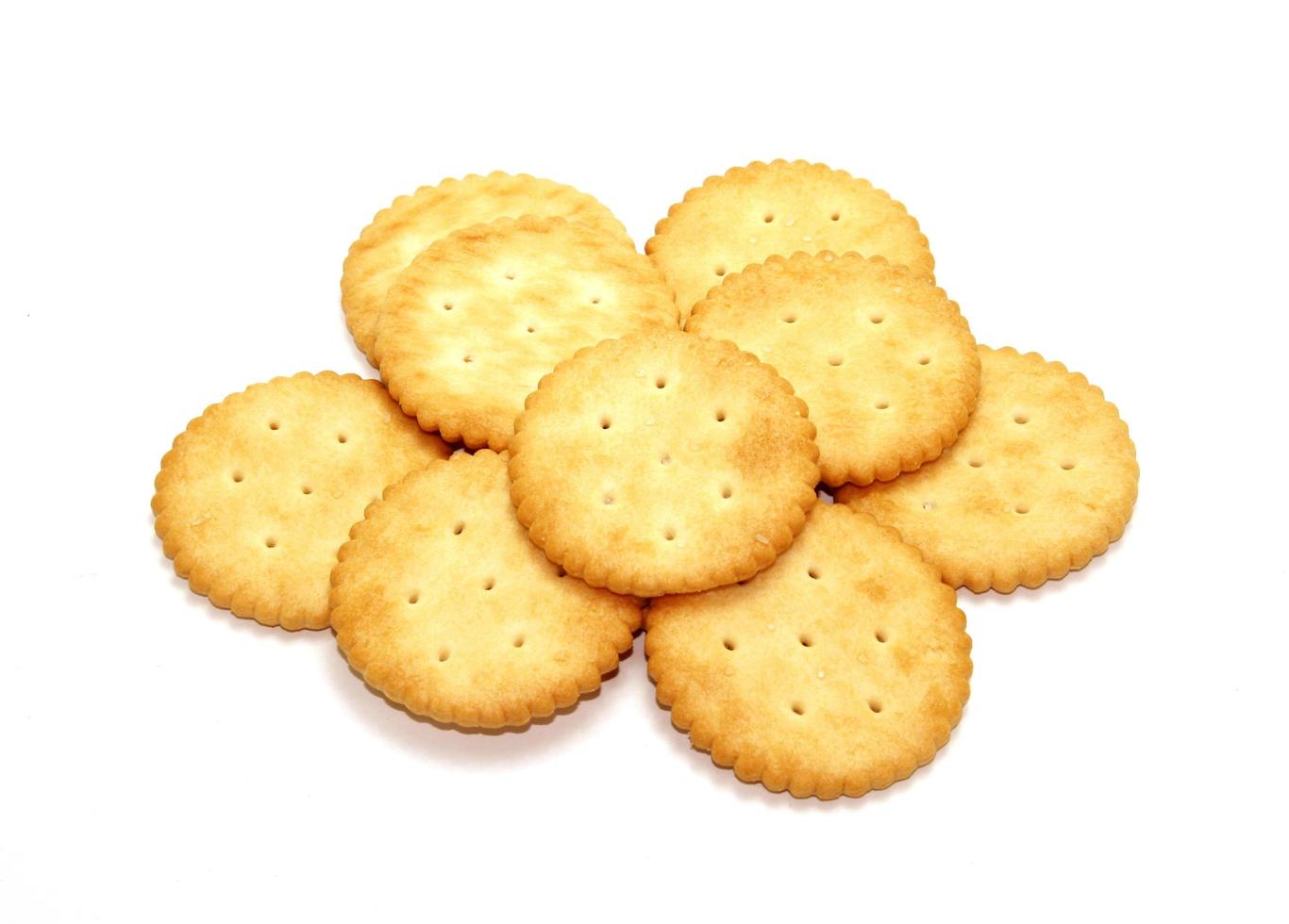 stapel crackers foto