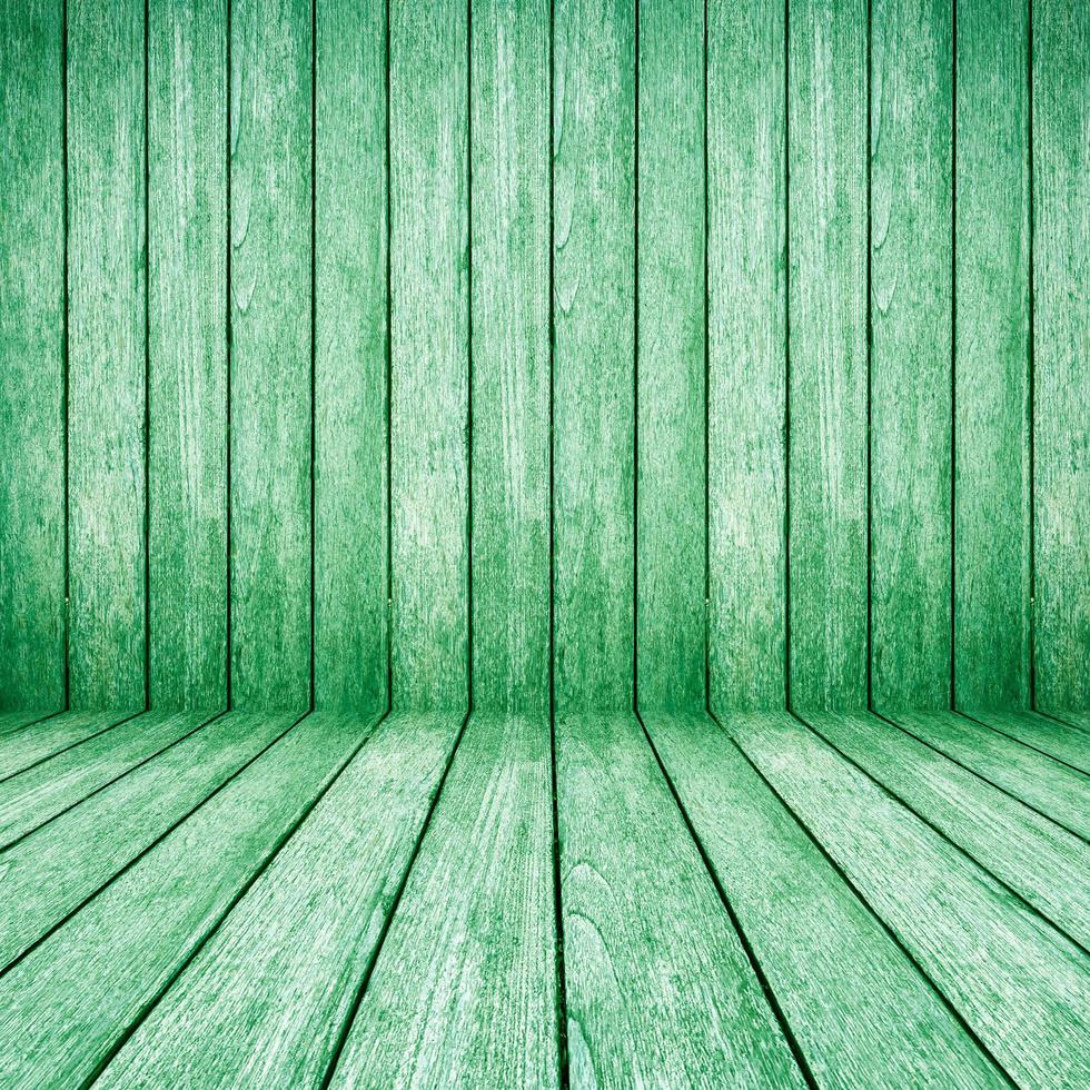 groen hout perspectief achtergrond voor kamer interieur foto