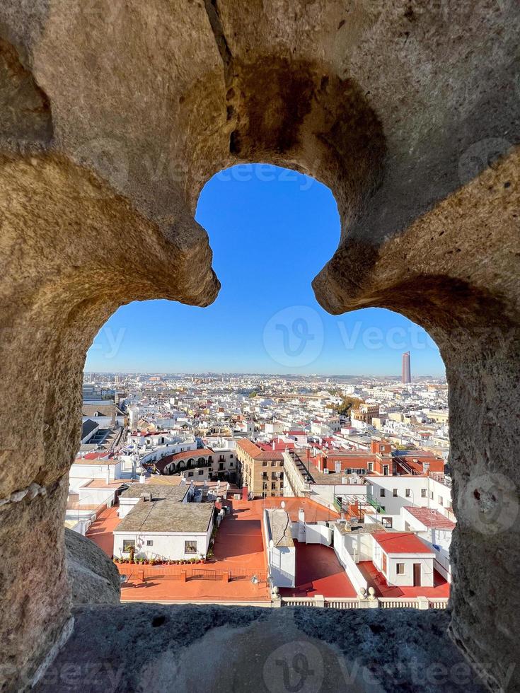 kathedraal van st. Maria van de zien van sevilla, ook bekend net zo de kathedraal van Sevilla in Spanje. foto