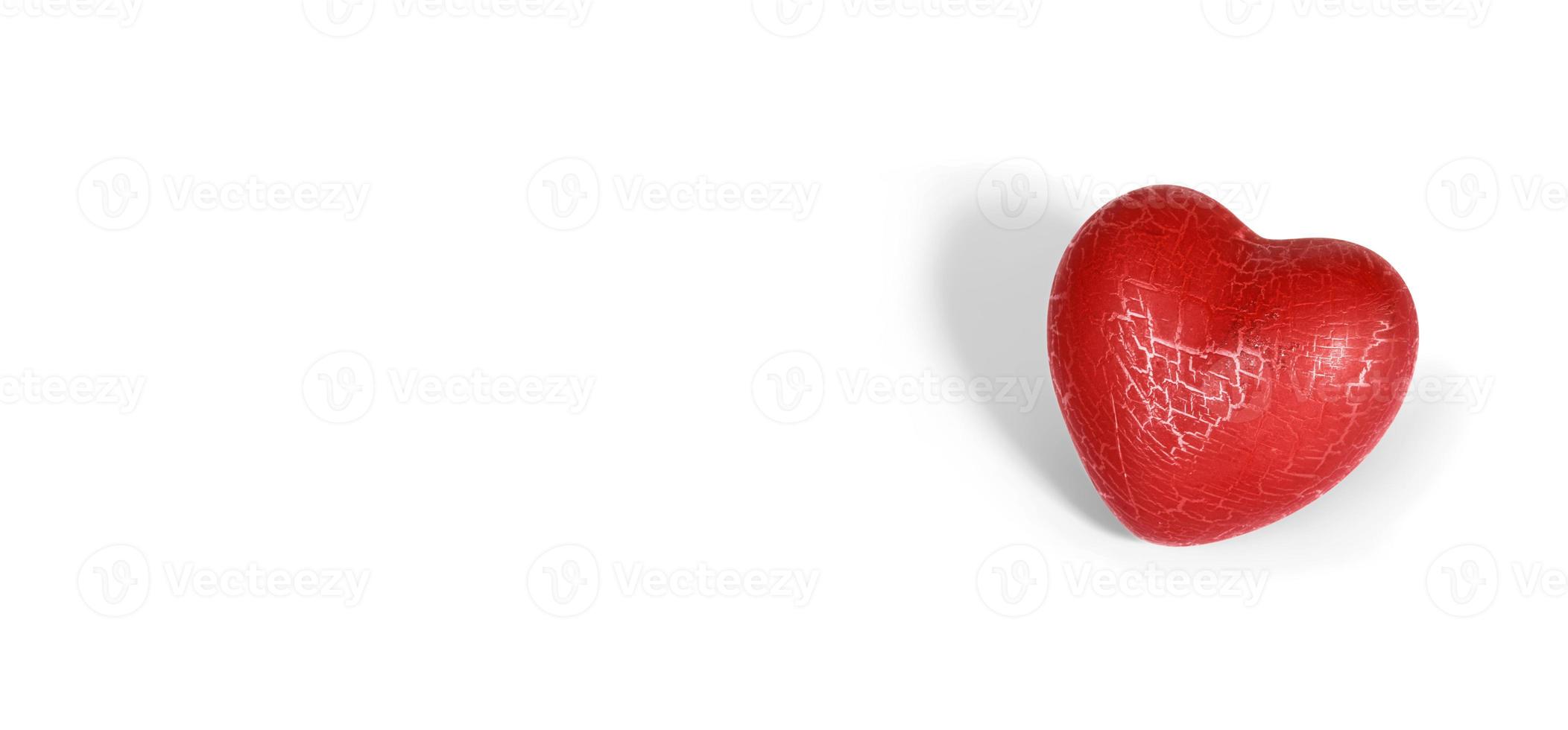 fijne Valentijn. hartvormig symbool van liefde. foto