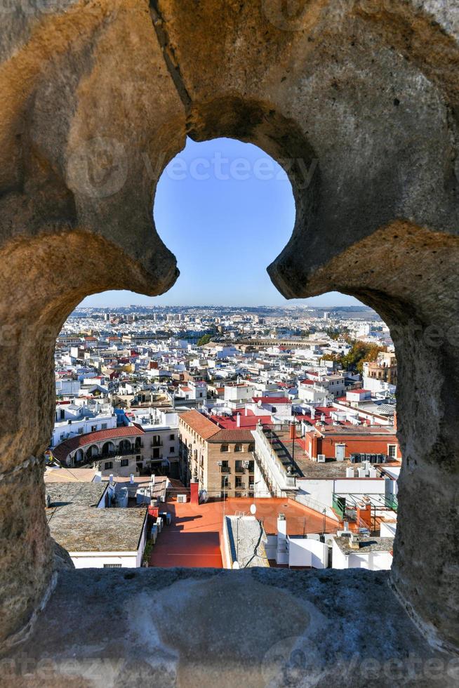 kathedraal van st. Maria van de zien van sevilla, ook bekend net zo de kathedraal van Sevilla in Spanje. foto