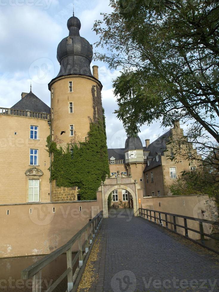 oud kasteel in Westfalen foto