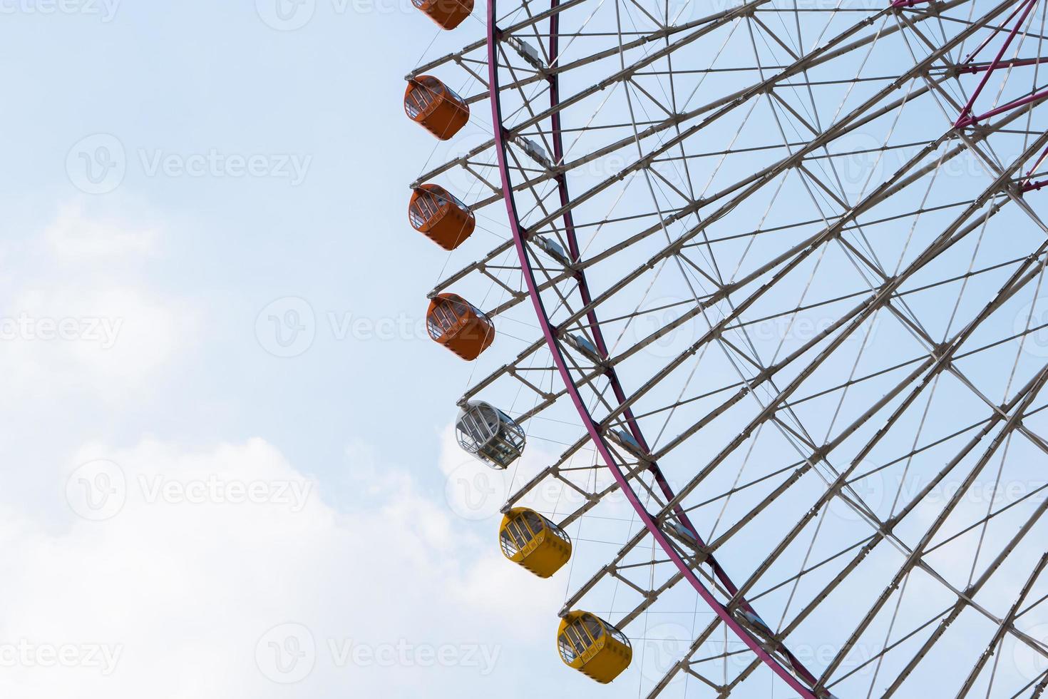 reuzenrad gedurende de dag foto