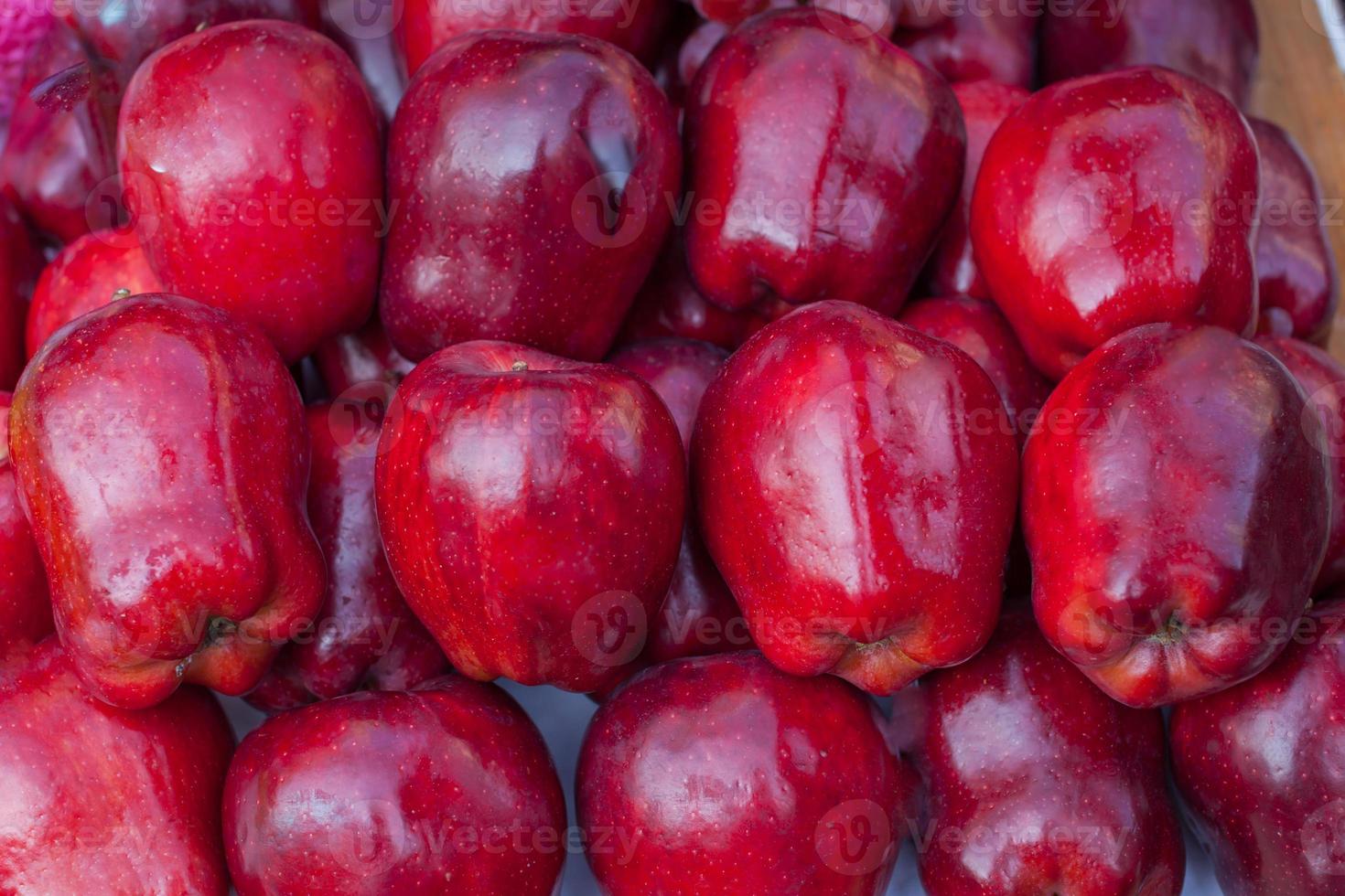close-up van rode appels foto