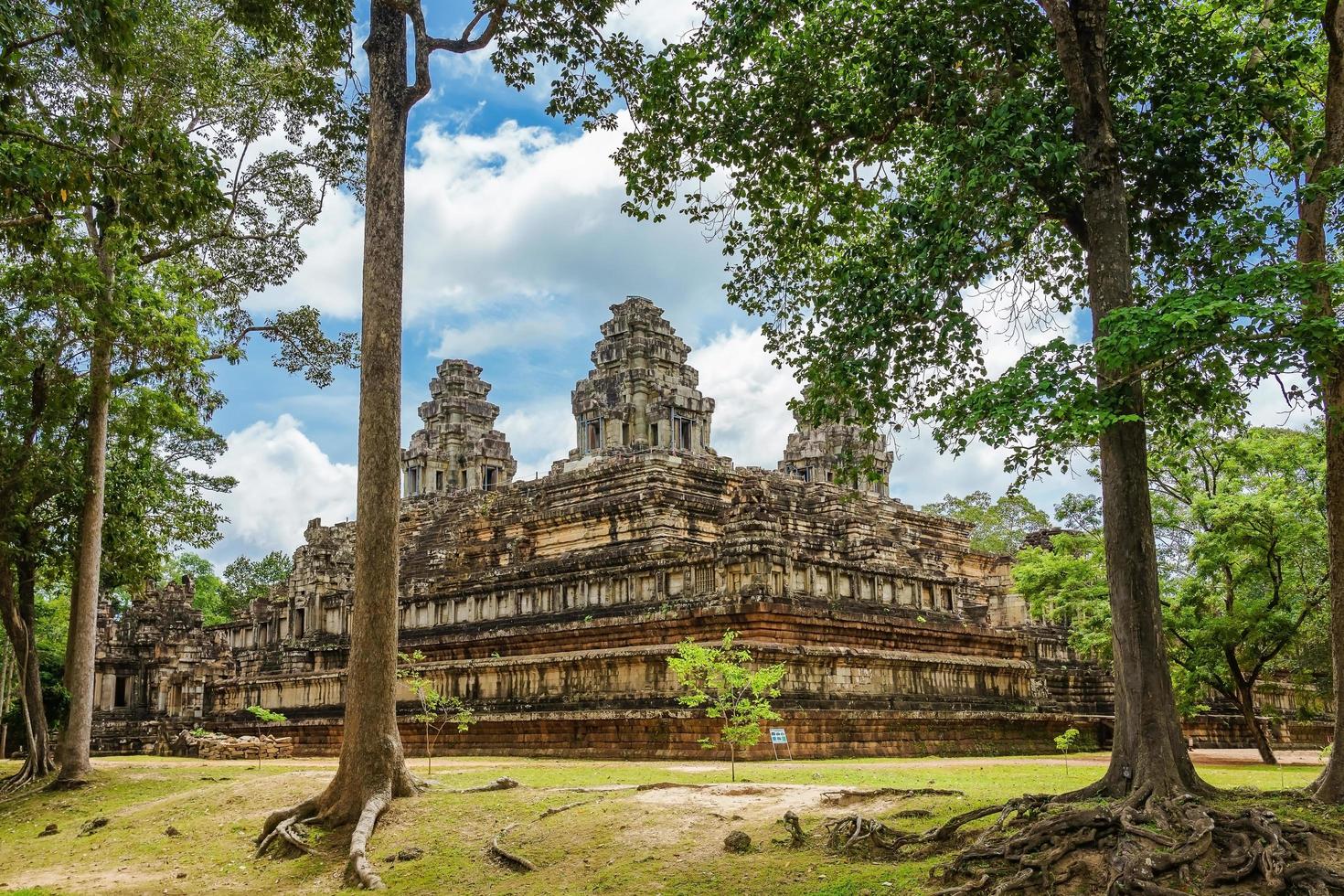 East Mebon Prasat-tempel van Angkor Wat in Siem Reap, Cambodja foto