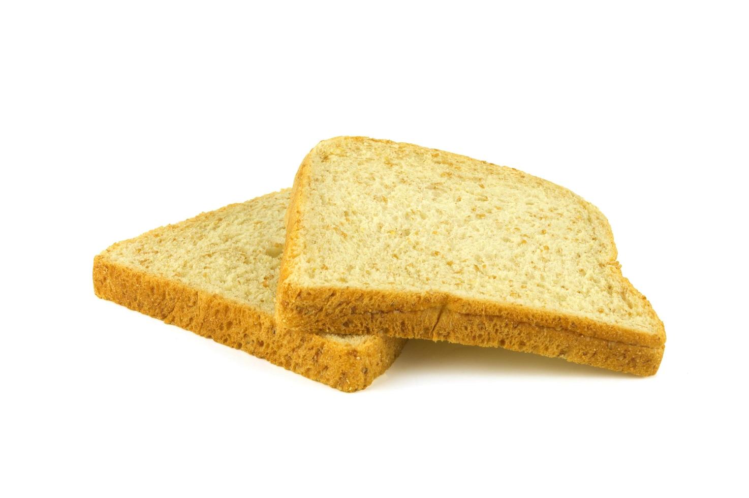 twee brood Aan wit foto