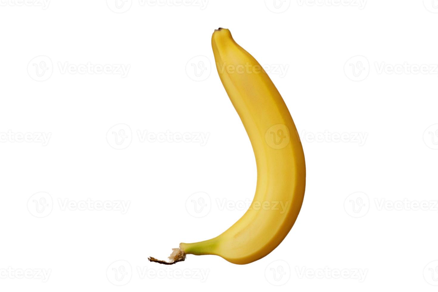 3505 banaan fruit geïsoleerd Aan een transparant achtergrond foto