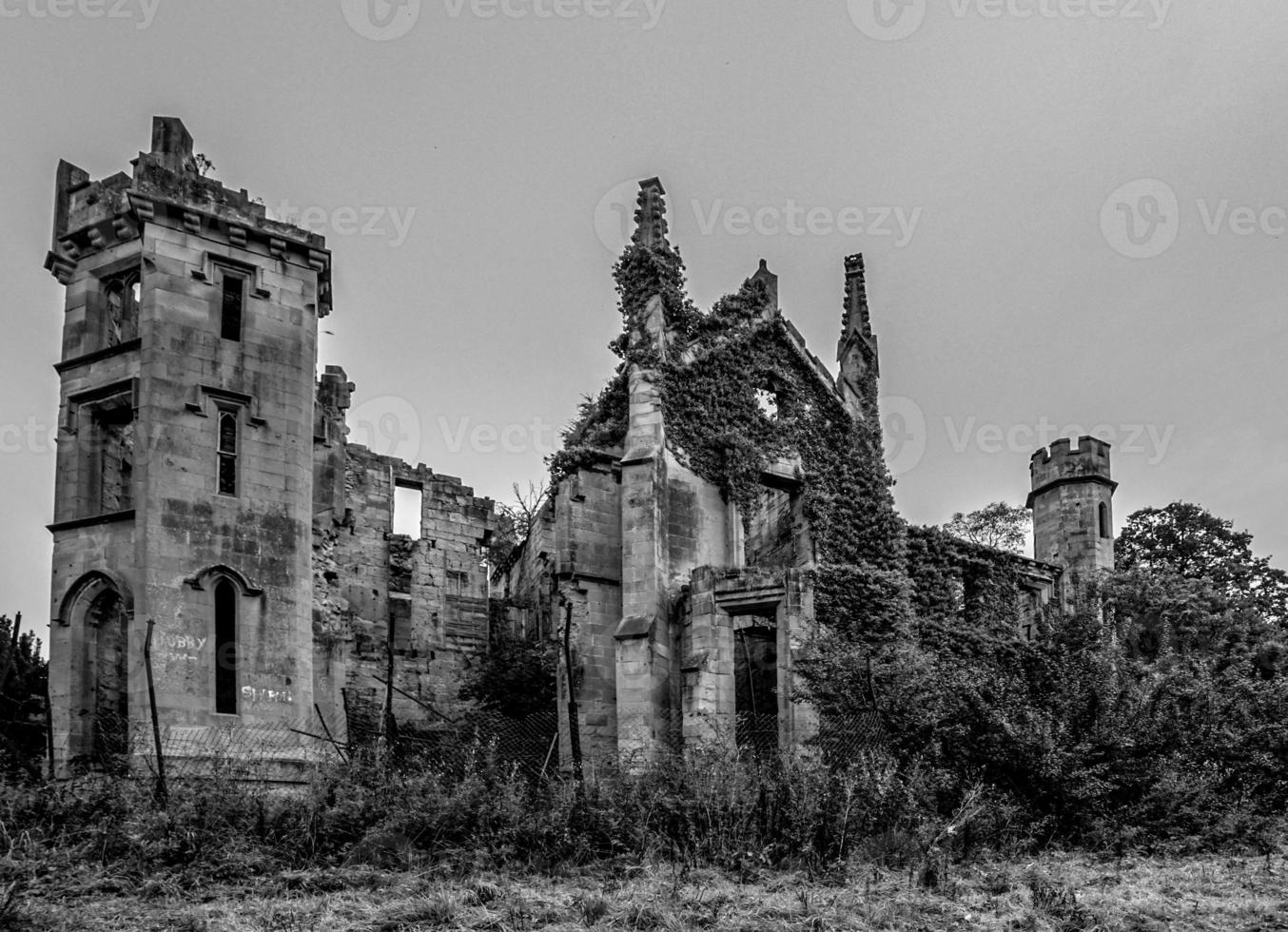 rottend kasteel in Schotland foto