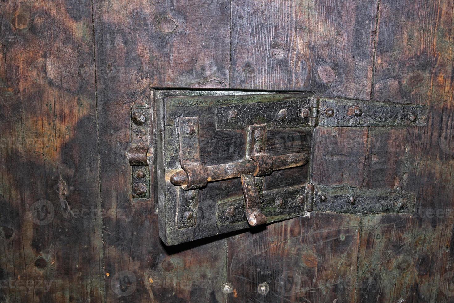 middeleeuws gevangenis deur foto