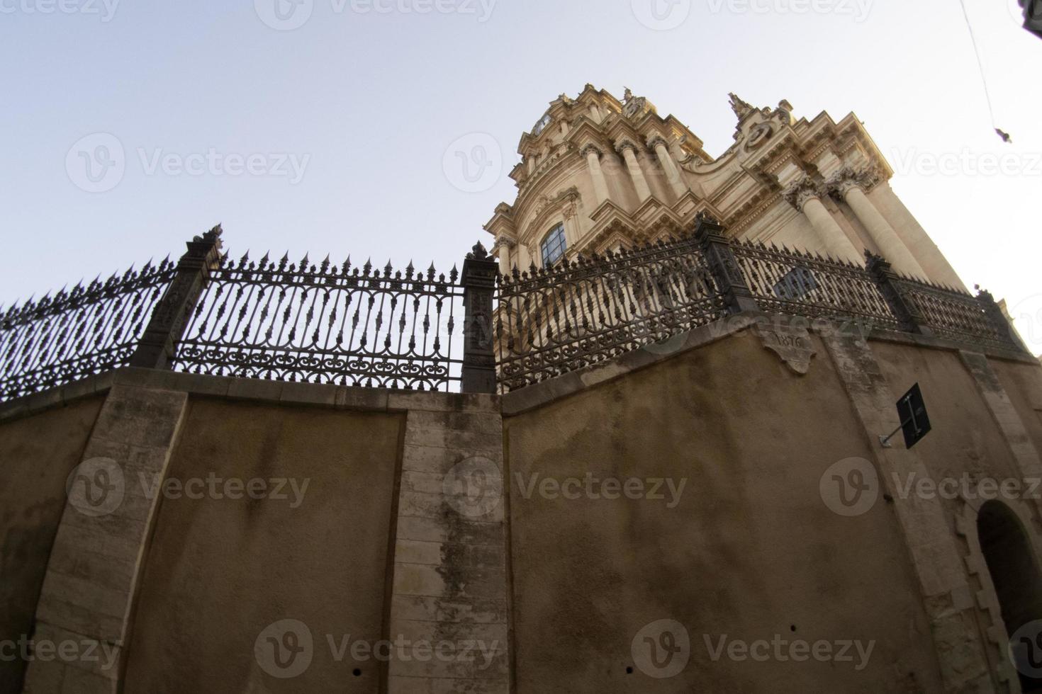 ragusa Sicilië barok stad- foto