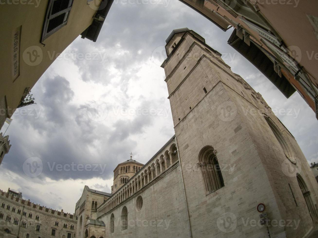 trento kathedraal koepel vissenoog visie foto