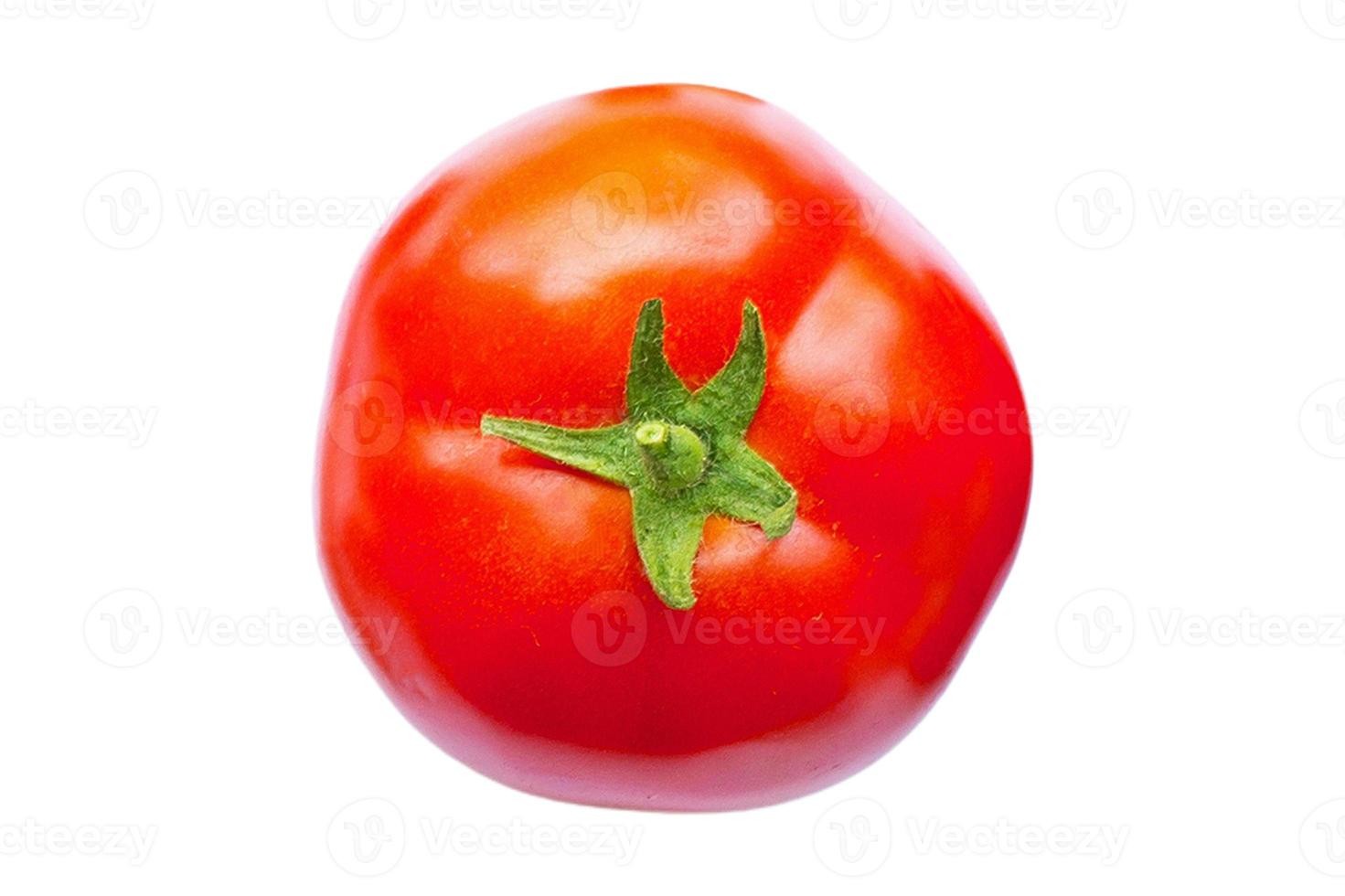 3087 rood tomaat geïsoleerd Aan een transparant achtergrond foto