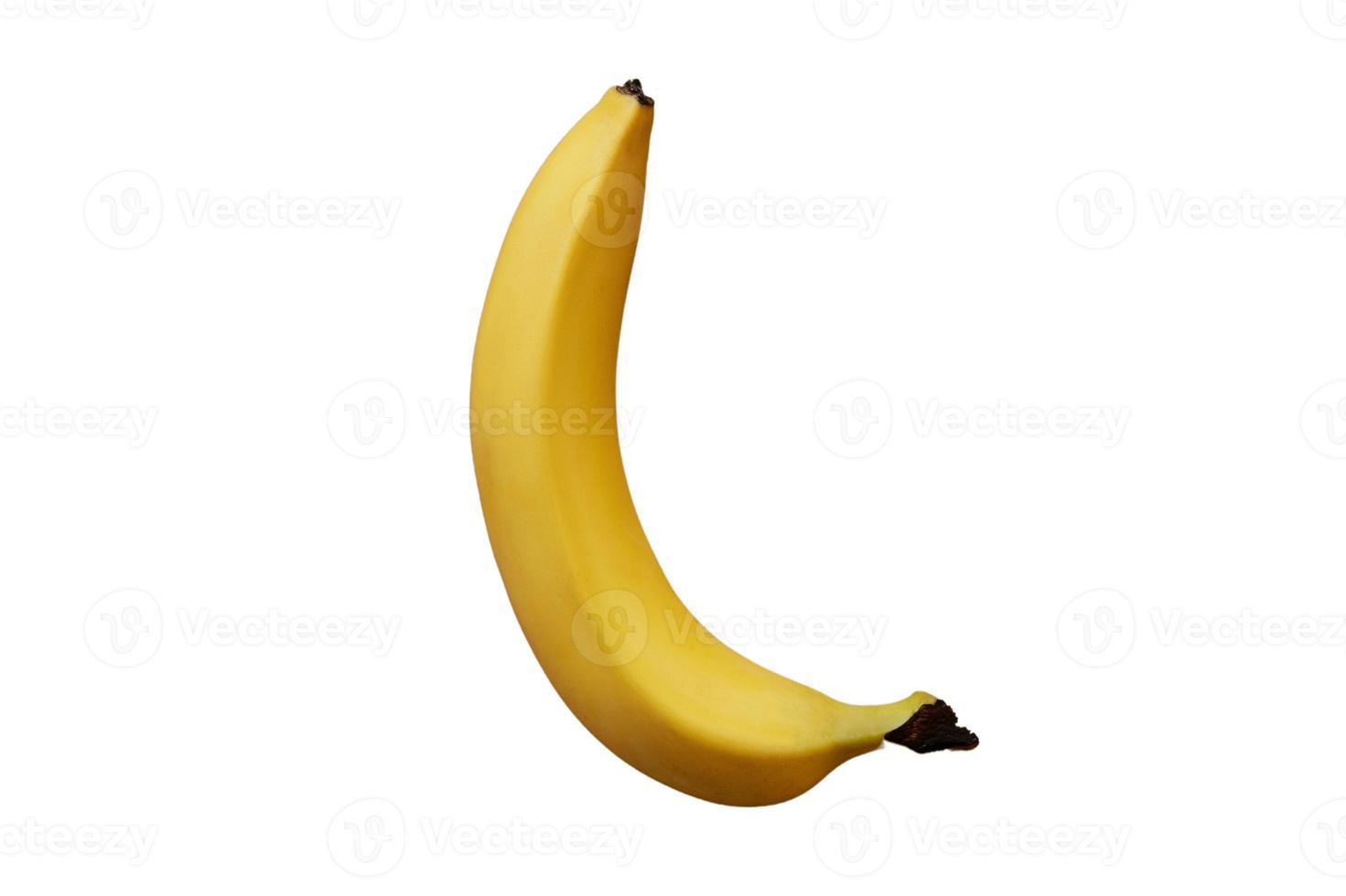 3506 banaan fruit geïsoleerd Aan een transparant achtergrond foto