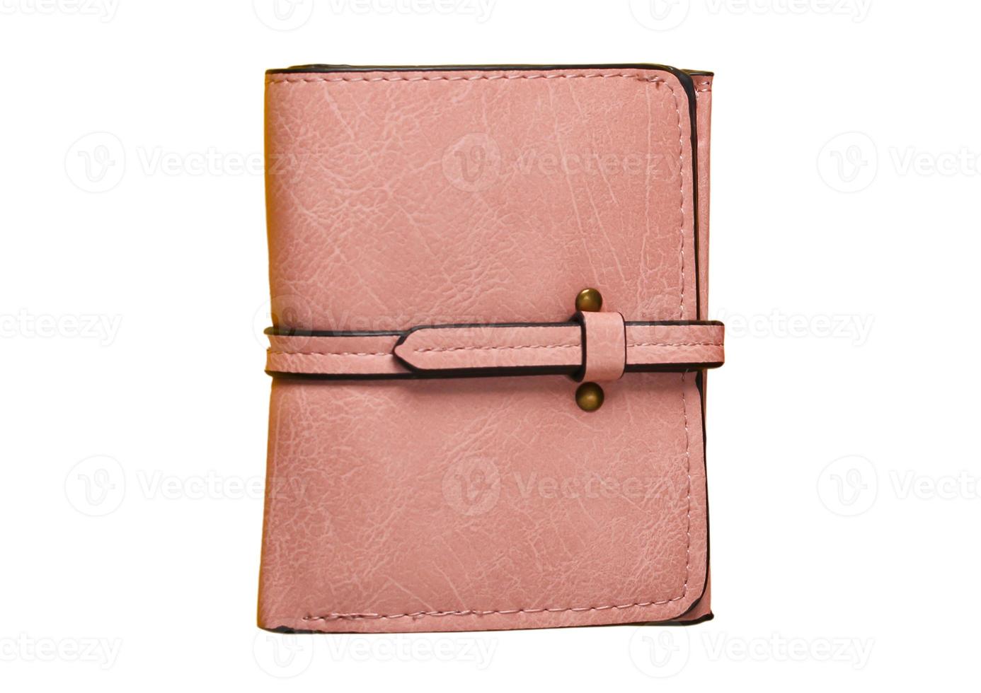 2692 roze portemonnee geïsoleerd Aan een transparant achtergrond foto