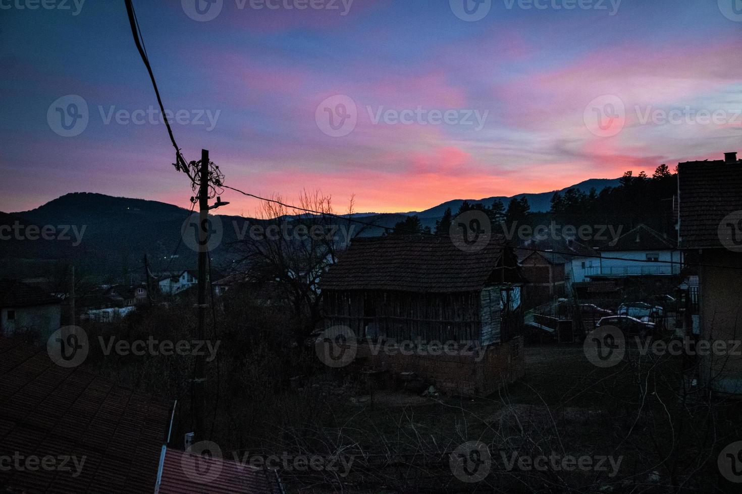 landschap in drugovo foto