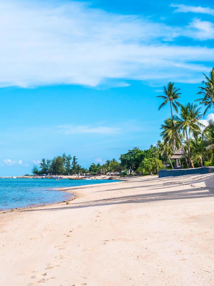 prachtig tropisch strand foto