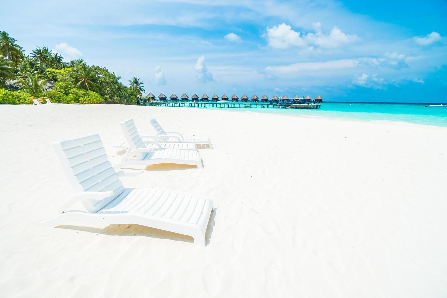 prachtig tropisch strand foto