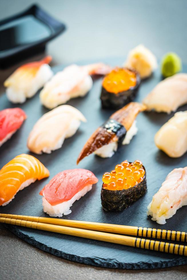 nigiri sushi set foto
