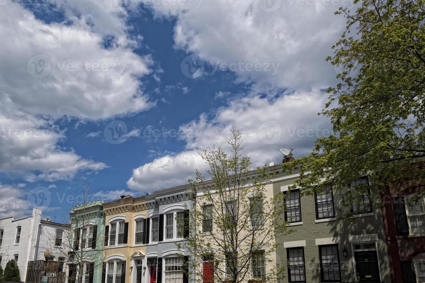 Georgetown dc Washington huizen foto