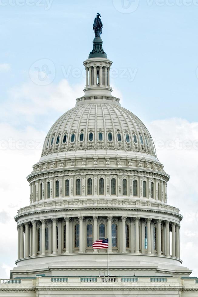 eerste straat teken in de buurt Washington dc Capitol foto