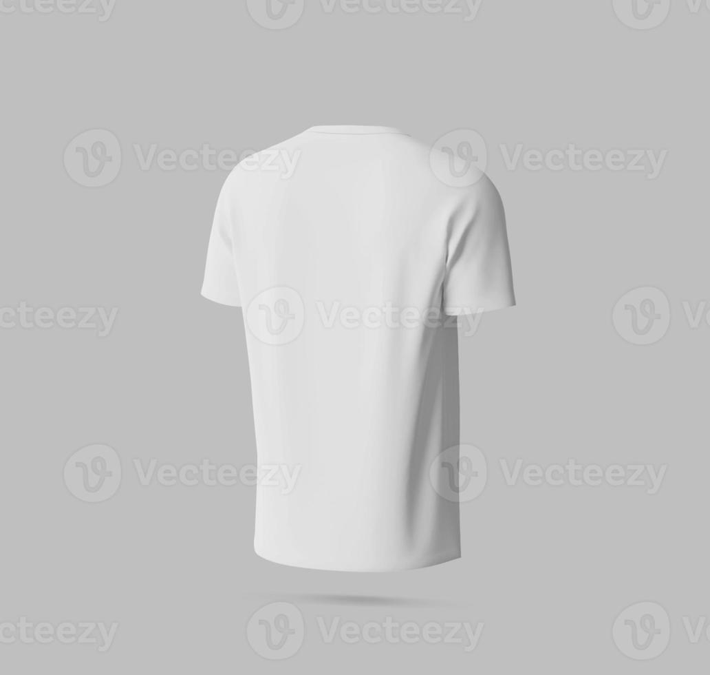 t-shirt mockup sjabloon met kopiëren ruimte voor uw logo of grafisch ontwerp foto