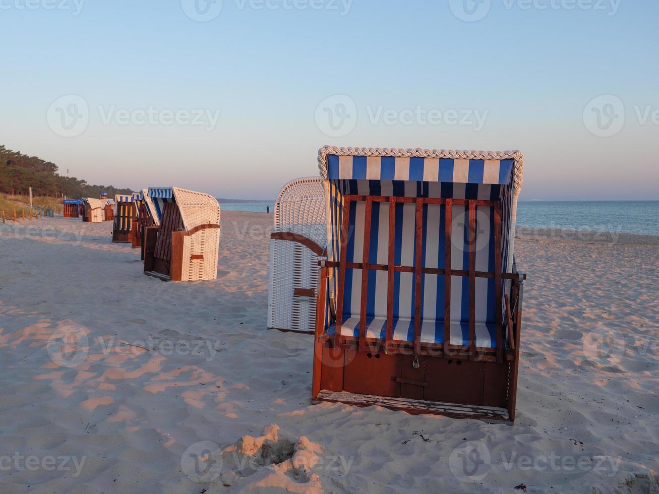 de eiland van rugen in de Baltisch zee foto