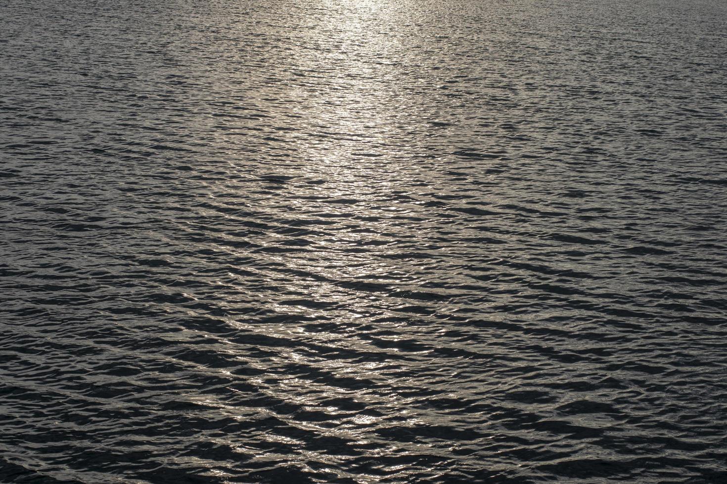 donker zee of oceaan water achtergrond, water oppervlak. foto