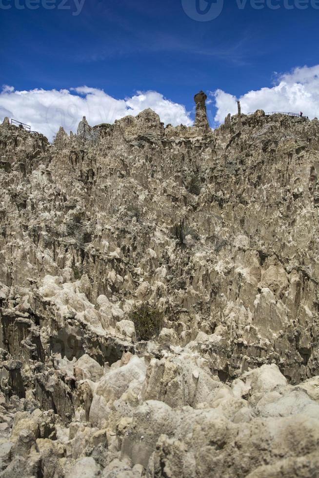 valle de la luna in bolivia foto