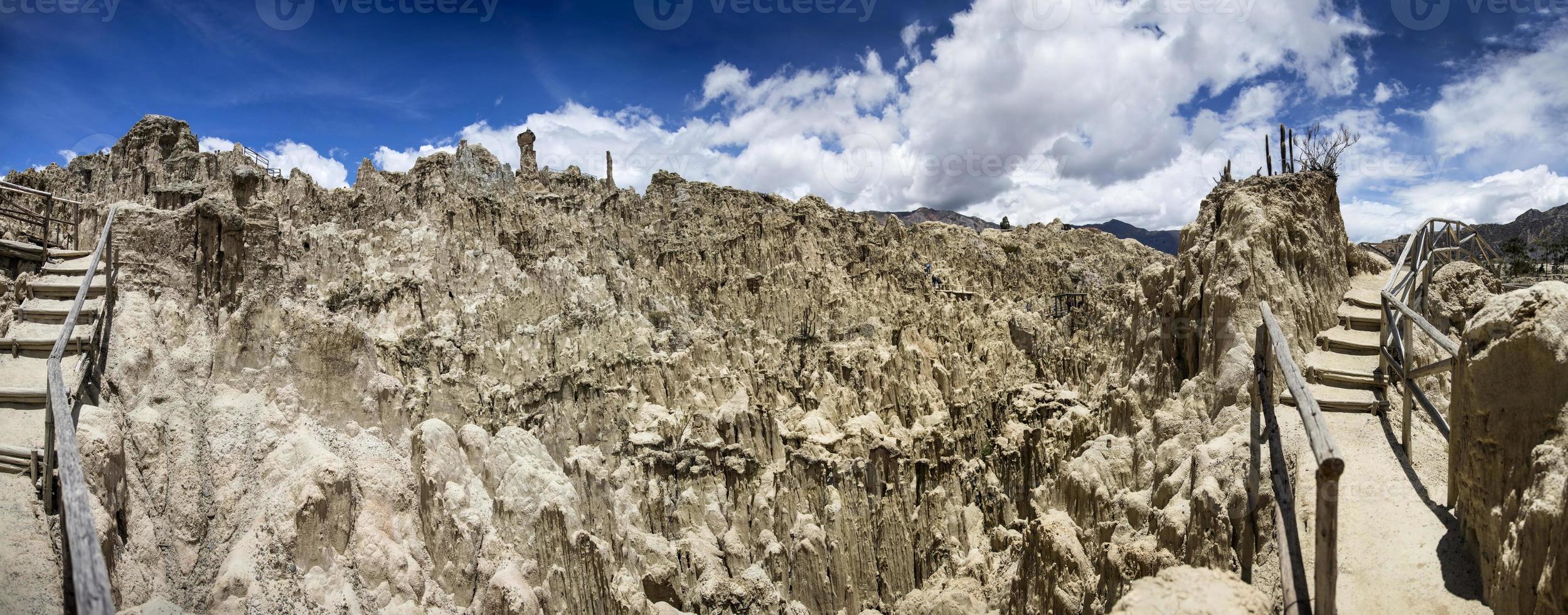 valle de la luna in bolivia foto