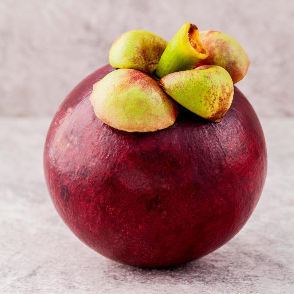 heerlijke mangosteenvrucht foto